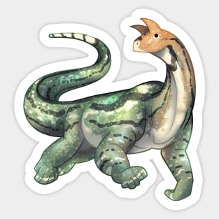 Cozy Shringasaurus Sticker